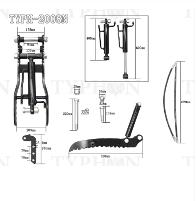New Generic Attachment Hydraulic Thumb Clip For Mini Excavators
