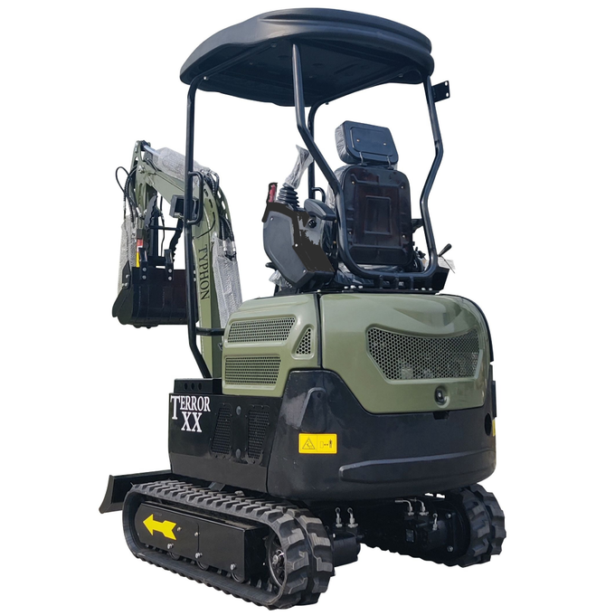 2025 4,000 lb TYPHON TERROR XX Mini Excavator โ Kubota D902 Diesel Engine | EPA Certified