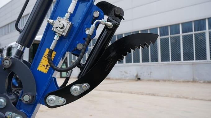 2025 TYPHON TERROR XI STORM Mini Excavator β 1.1 Ton Trench Digger with Boom Swing & Hydraulic Thumb