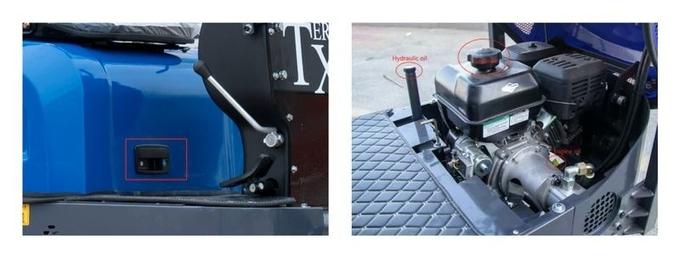 2025 TYPHON TERROR XI STORM Mini Excavator β 1.1 Ton Trench Digger with Boom Swing & Hydraulic Thumb