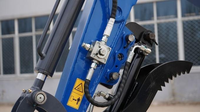 2025 TYPHON TERROR XI STORM Mini Excavator β 1.1 Ton Trench Digger with Boom Swing & Hydraulic Thumb