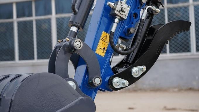 2025 TYPHON TERROR XI STORM Mini Excavator β 1.1 Ton Trench Digger with Boom Swing & Hydraulic Thumb