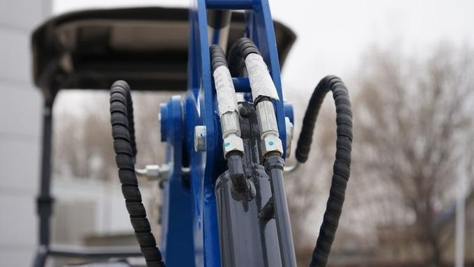 2025 TYPHON TERROR XI STORM Mini Excavator β 1.1 Ton Trench Digger with Boom Swing & Hydraulic Thumb