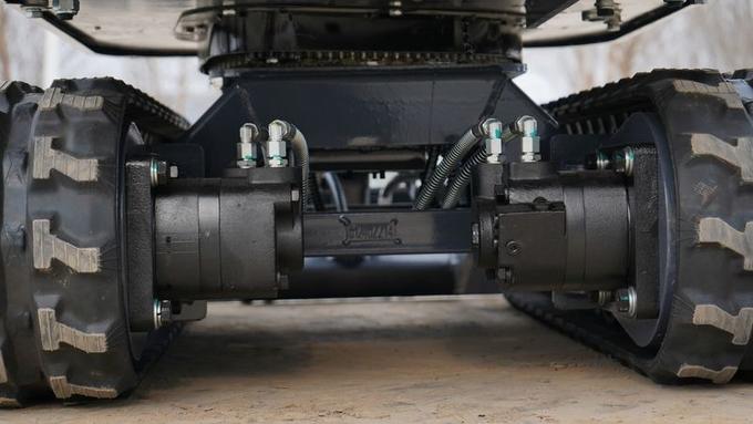 2025 TYPHON TERROR XI STORM Mini Excavator β 1.1 Ton Trench Digger with Boom Swing & Hydraulic Thumb