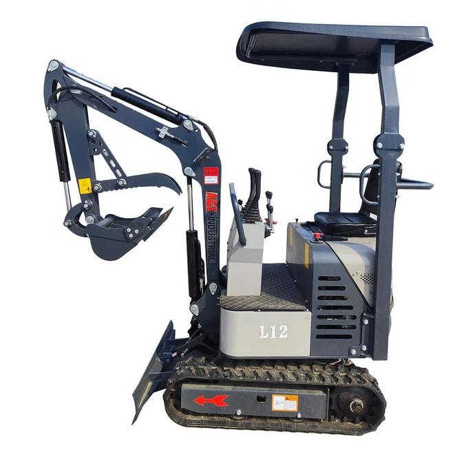 AGT L12 1-Ton Mini Excavator – KOOP Gasoline Engine by Bidadoo