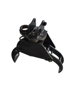 AGT Mini Excavator Hydraulic Rotation Log Grapple