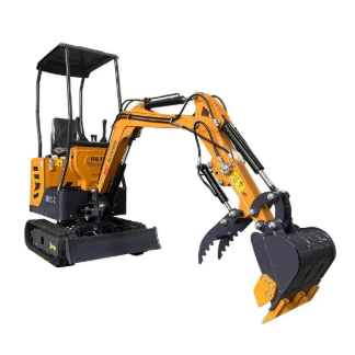 AGT DM12-C 1-Ton Mini Compact Excavator – 13.5 HP Briggs & Stratton Engine by Bidadoo