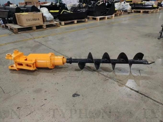2.5 ton Excavator Attachment Hydraulic Earth Auger Post Hole Digger 8inch Dia