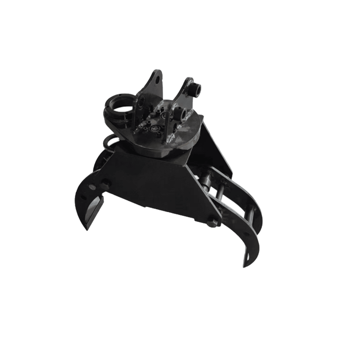 AGT Mini Excavator Hydraulic Rotation Log Grapple