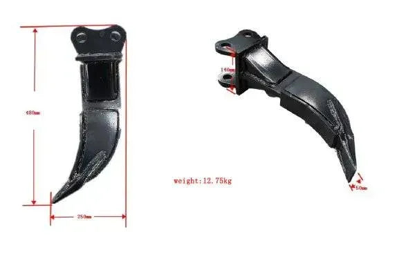 Ripper Attachment for TYPHON Mini Excavators USA