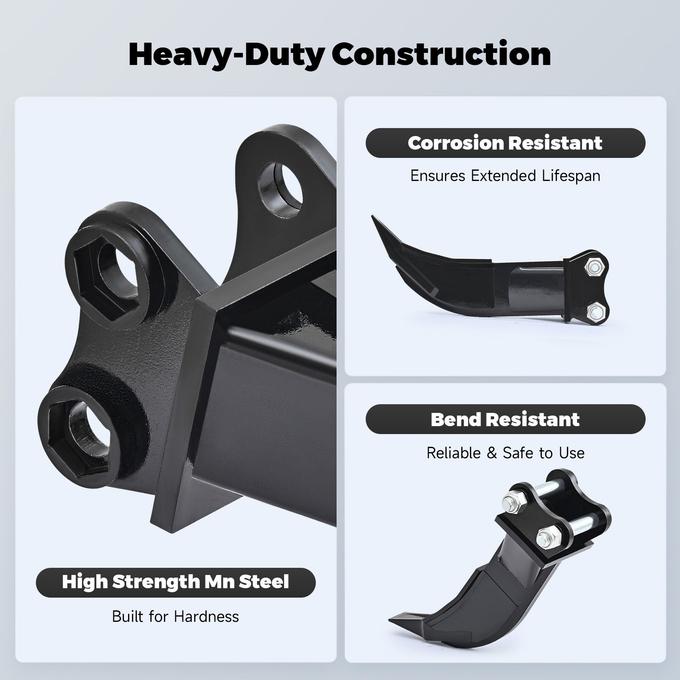 Ripper Mini Excavator Attachment Tool for Tough Soil and Frozen Ground