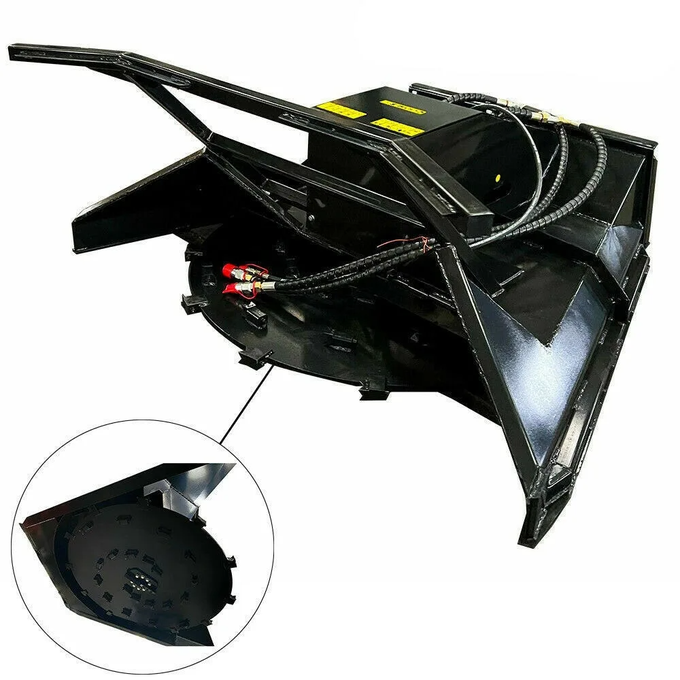 60” Skid Steer Forestry Disc Mulcher, 20-69 GPM | AGT-SSDM