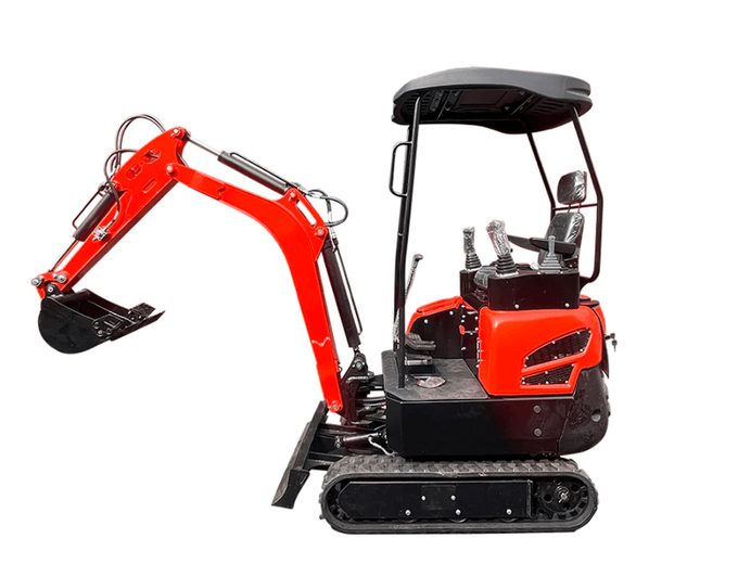 AGT NT18 Kubota 1.4-Ton Mini Excavator – Side Swing, Diesel Engine by Bidadoo