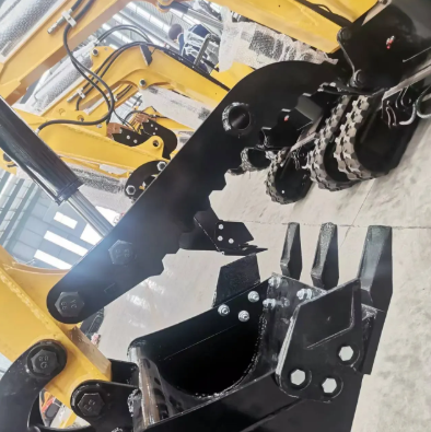 TYPHON Attachments Hydraulic Thumb Clip Attachment for Mini Excavators USA