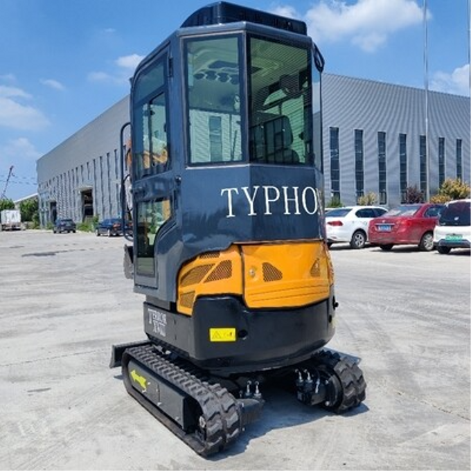 TYPHON TERROR XVIII Prestige 2 Ton Mini Excavator KUBOTA Diesel Engine USA