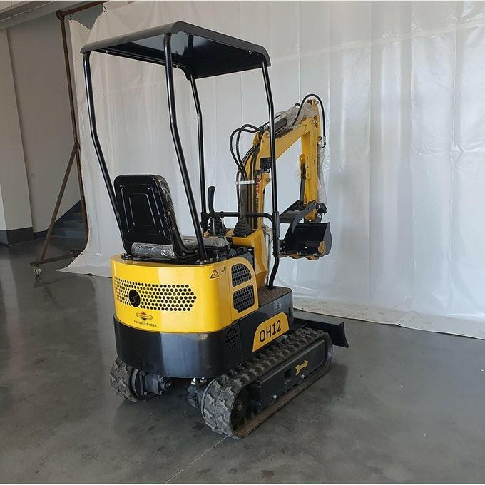 AGT QH12 1-Ton Mini Excavator – 13.5 HP Briggs & Stratton Engine by Bidadoo