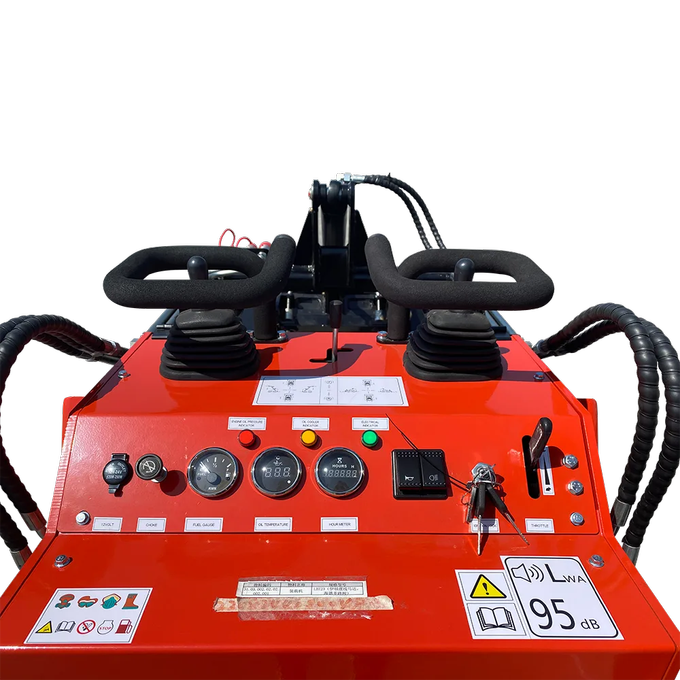 1 Ton, RATO Engine Mini Skid Steer Track Loader | CFG-LRT23