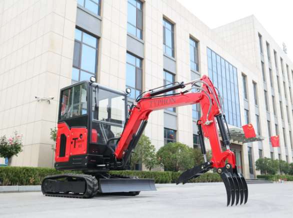 TYPHON TERROR X2 Mini Excavator 2.7 Ton EPA Diesel Perkins Engine USA
