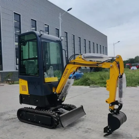 TYPHON Terror X Mini Excavator – 2,500lb Trench Digger w Cabin USA