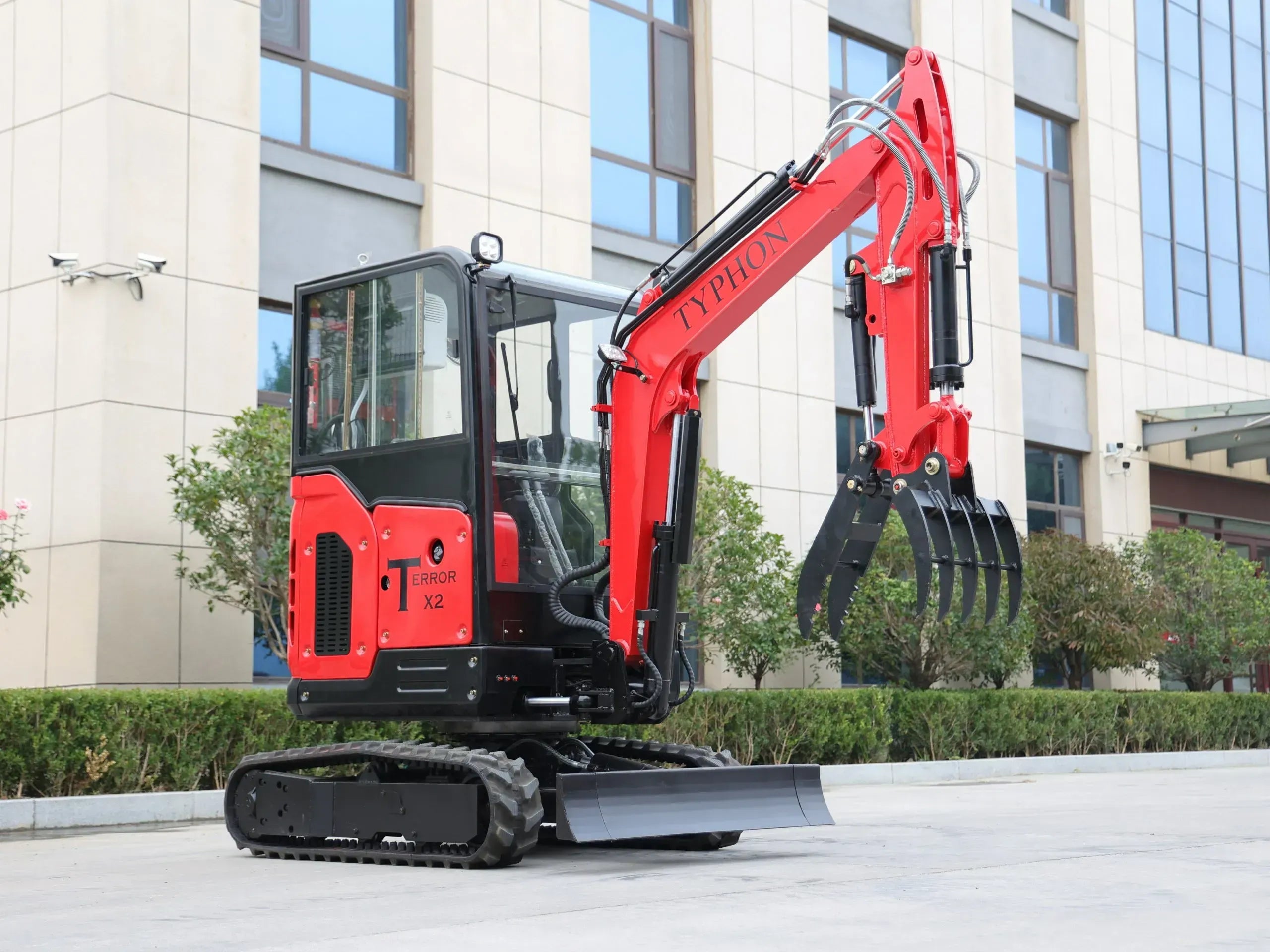 TYPHON TERROR X2 Mini Excavator 2.7 Ton EPA Diesel Perkins Engine USA