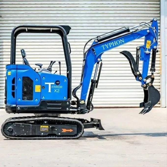 2025 TYPHON TERROR X2 STORM Mini Excavator – 2.5 Ton | Kubota V1505 Diesel Engine | EPA Certified