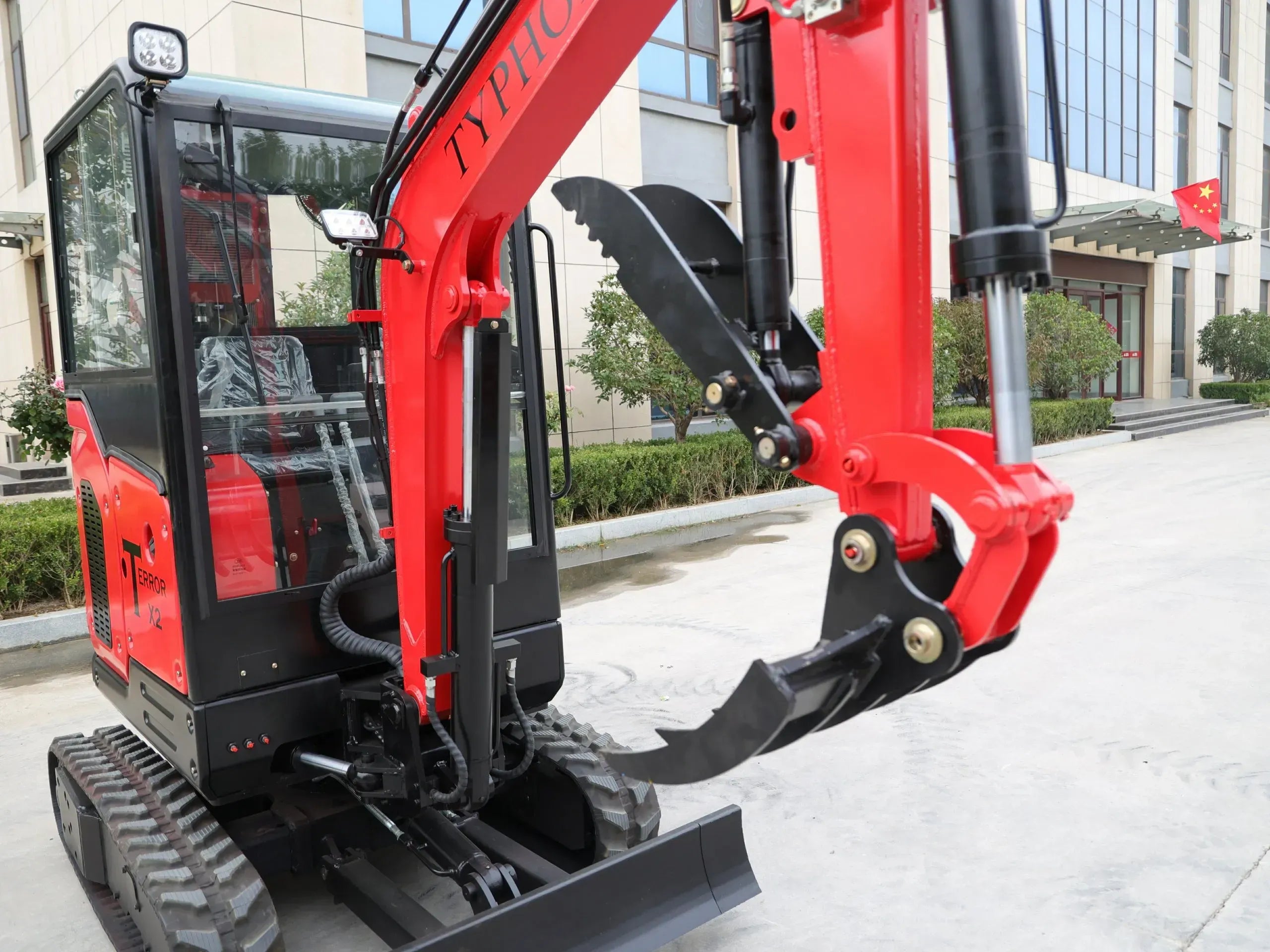 TYPHON TERROR X2 Mini Excavator 2.7 Ton EPA Diesel Perkins Engine USA